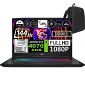 Msı Katana 15 Intel Core I7 13620H 16GB 2tb SSD RTX4070 (105W)8GB Windows 11 Home 15.6" Fhd IPS 144Hz Taşınabilir Bilgisayar B13VGK2023XTRWH03 + Zetta Çanta - 1