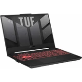 Asus Tuf Gaming A15 FA507NVR-LP0050 Ryzen 7 7435HS 16GB Ddr5 Ram  512GB SSD Freedos 15.6 Inç Fhd 144Hz 8GB/RTX4060 140W Taşınabilir Bilgisayar FA507NVR-LP005001+WEBLEGELSINÇANTA - 2
