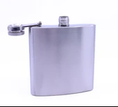 Paslanmaz Çelik Cep Matarası - Hip Flask 6 OZ - 3