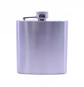 Paslanmaz Çelik Cep Matarası - Hip Flask 6 OZ - 2