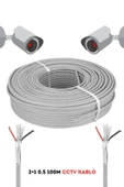 FURY 2 1 0.5 Mm 100 Metre Cctv Kablo Güvenlik Kamera Kablosu - 1