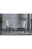 FLORİT MOBİLYA 6 ADET PAPEL MUTFAK SANDALYESİ,YEMEK ODASI SANDALYESİ,SALON SANDALYESİ - 1