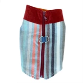 Stripe Bordo Köpek Ceketi, Orta ve Büyük ırklar için - 2