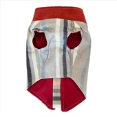 Stripe Bordo Köpek Ceketi, Orta ve Büyük ırklar için - 3