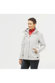 DECATHLON Kadın 3'ü 1 Arada Su Geçirmez Outdoor Trekking Montu - Gri - Travel 100 - 0°c thumbnail 4