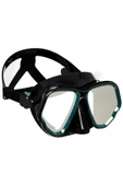 DECATHLON Subea Dalış Maskesi - Siyah / Gri / Aynalı - 500 Dual - 1