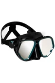 DECATHLON Subea Dalış Maskesi - Siyah / Gri / Aynalı - 500 Dual - 3