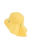 DECATHLON Nabaıjı Bebek Uv Korumalı Şapka - Sarı / Mavi / Savan Baskılı - 4
