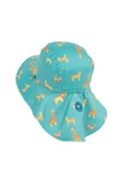 DECATHLON Nabaıjı Bebek Uv Korumalı Şapka - Sarı / Mavi / Savan Baskılı - 3