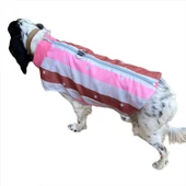 Pink Stars Su İtici Köpek Yağmurluğu , Orta ve Büyük Irklar İçin - 3