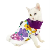 Flower Power Su itici Yağmurluk Kedi Yağmurluğu - 1