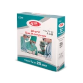 D S  Steril Gaz Kompres 7.5 Cm x 7.5 Cm 4 Kat  25'li - 3