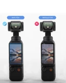DJI Osmo Pocket 3 Uyumlu ÖN 6 Adet Şeffaf Ekran koruyucu Nano Jelatin - 4