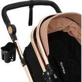 Yoyko Ultimate Travel Sistem Bebek Arabası 3 in 1 Coffee Rose - 11