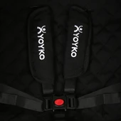 Yoyko Ultimate Travel Sistem Bebek Arabası 3 in 1 Coffee Rose - 12