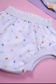 Babyhola 15-20kg Yıkanabilir Yüksek Emici Lüks Alıştırma Külodu 2'li Kalp Desenli Pembe 1529 - 2