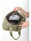 Monalisa Home Patlı Kadın Shopper Omuz Çantası thumbnail 3