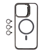 iphone 13 / iphone 14 - Kılıf Kamera Lens Korumalı Standlı Lensli Kapak - 1