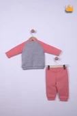Babyhola 6-24 Ay Vintage Car Erkek Bebek Çocuk Eşofman Takımı 12042 - 7
