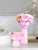 2li kız saksı pembe - 1