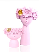 2li kız saksı pembe - 5