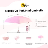 Biggdesign Moods Up Pembe Mini Şemsiye - 9