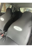 Adıfeks Ford Tourneo Courier Oto Koltuk Kılıfı Siyah Servis Kılıfı - 1