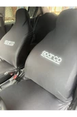 Adıfeks Sparco Siyah Servis Kılıfı Tüm Araç Modellerine Uygun Universal - 1