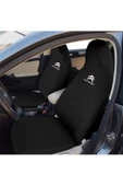 Adıfeks Citroen Uyumlu Oto Koltuk Kılıfı Siyah Servis Kılıfı Pratik Ön Arka Set - 1