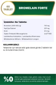 NUTRAXIN Bromelain Forte 60 Tablet 8680512633204 - 3