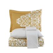 Hobby Serenity Gold - Poplin Çift Kişilik Nevresim Takımı - 4