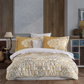 Hobby Serenity Gold - Poplin Çift Kişilik Nevresim Takımı - 2