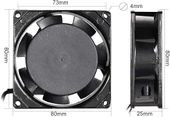 WellHise 220V 8cm Kare Fan - 1