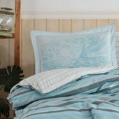 Hobby Talisa Aqua - Poplin Studio Tek Kişilik Nevresim Takımı - 2