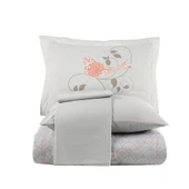Hobby Missy Gri - Poplin Çift Kişilik Nevresim Takımı - 4