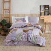 Hobby Bermuda Lila - Poplin Studio Tek Kişilik Nevresim Takımı - 1