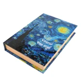 VAN GOGH YILDIZLI GECE TASARIMLI KİTAP KUTU - 1