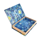 VAN GOGH YILDIZLI GECE TASARIMLI KİTAP KUTU - 2