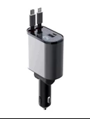 USB C TypeC Apple Araç Şarj Aleti,4'ü 1 Arada Hızlı Şarj Araç Güç Adaptörü | 66W Araç USB Şarj CihazıOff-Road Araçlar, A thumbnail 6