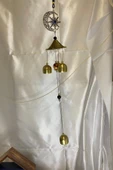 Deprem Zili Çanı Rüzgar Çanı Zili Feng Shui Yin Yang Ay Yıldız - 4