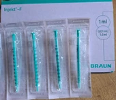 B-Braun Inject-F  1-ML ( 100 ADET ) MEDİKAL - 2