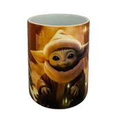 BABY YODA BARDAK, BABY YODA BASKILI KUPA BARDAK - 2