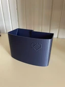 Singer Overlok Makinesi S0235 - S0230 Için Çöp Kutusu Atık Fire Kabı Mavi - 3