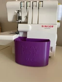 Singer Overlok Çöp Kutusu Fire Kabı XL Kişiye Özel Mor 14SH654 14SH754 14HD854 HD0405S S010L - 4
