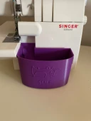 Singer Overlok Çöp Kutusu Fire Kabı XL Kişiye Özel Mor 14SH654 14SH754 14HD854 HD0405S S010L - 5