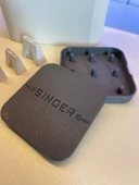 Büyük Dikiş Seti-Singer overlok çöp kutusu-Singer masura kutusu-Biye seti - 4