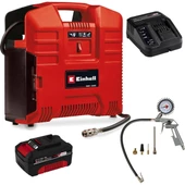 Einhell TE-AC 36/8 Li OF Set Akülü Kompresör - Çanta tipi 18V 4.0AH - 1