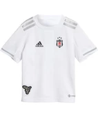 Beşiktaş Orijinal Lisanslı Bebek Forma Şort 2'li Set Hediyelik Ahşap Kutulu - 5