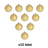 Çeyrek Altın Darphane (Eski Tarihli) 10 Adet - 1