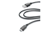 Cellularline Micro USB Data Kablosu Siyah - 1